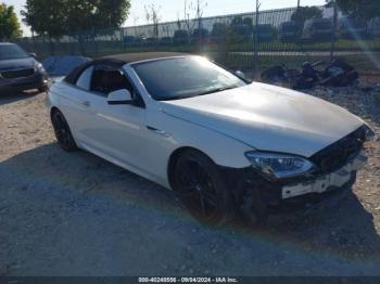  Salvage BMW 6 Series