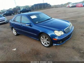  Salvage Mercedes-Benz C-Class