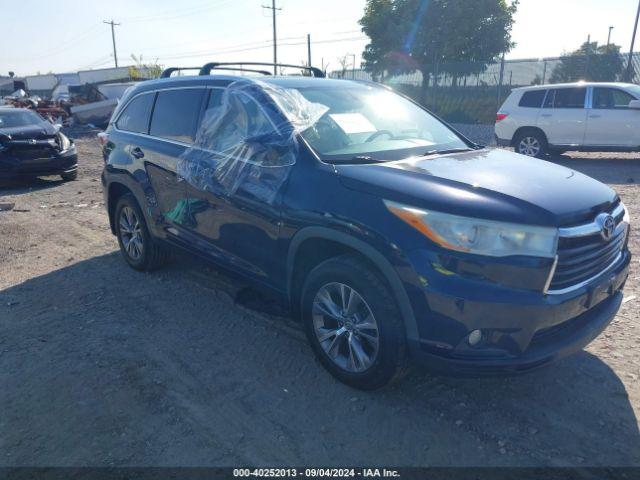  Salvage Toyota Highlander