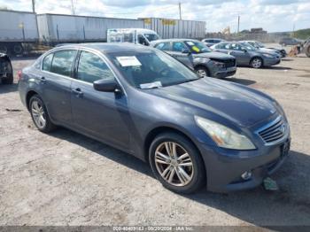  Salvage INFINITI G37x