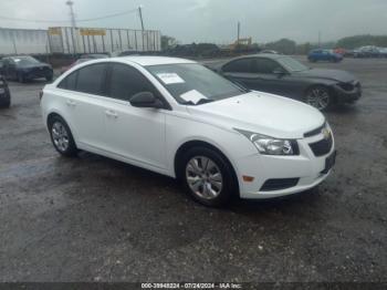  Salvage Chevrolet Cruze