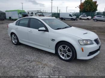  Salvage Pontiac G8