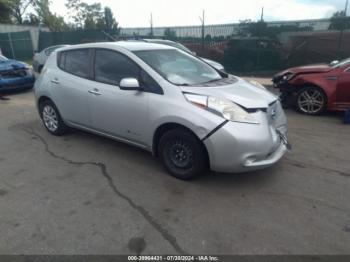  Salvage Nissan LEAF