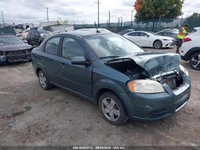  Salvage Chevrolet Aveo