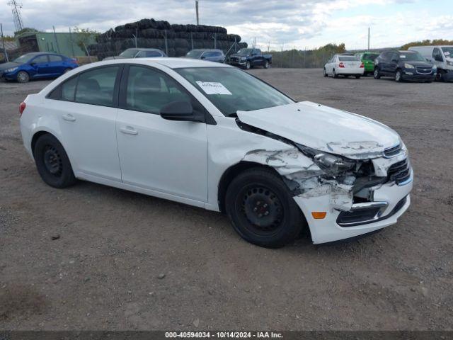  Salvage Chevrolet Cruze