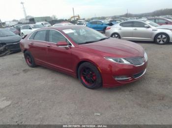  Salvage Lincoln MKZ