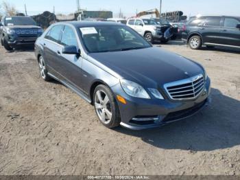  Salvage Mercedes-Benz E-Class