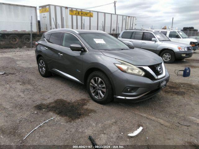  Salvage Nissan Murano Hybrid