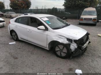  Salvage Hyundai Ioniq