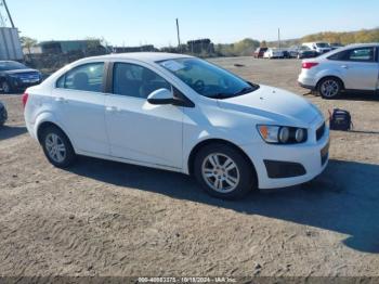  Salvage Chevrolet Sonic