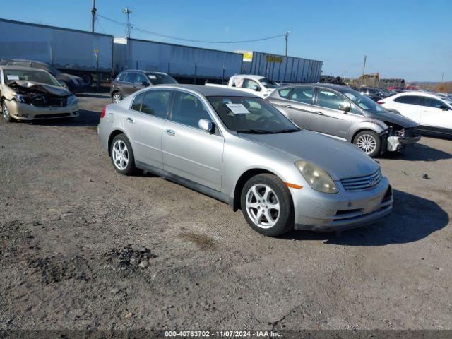  Salvage INFINITI G35