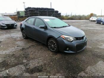  Salvage Toyota Corolla