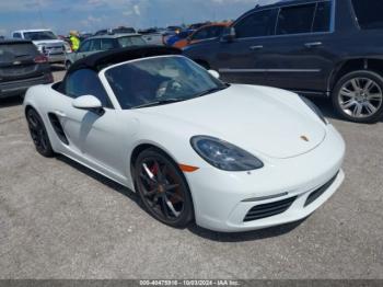  Salvage Porsche 718 Boxster