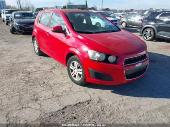  Salvage Chevrolet Sonic