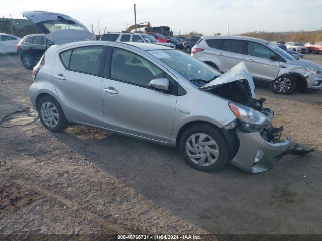  Salvage Toyota Prius c