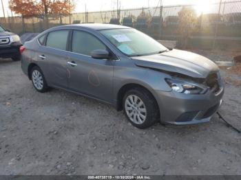  Salvage Nissan Sentra