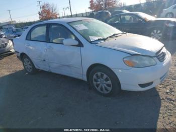  Salvage Toyota Corolla