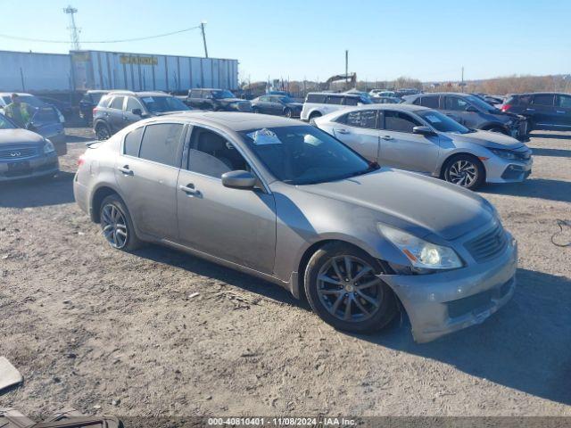  Salvage INFINITI G37x