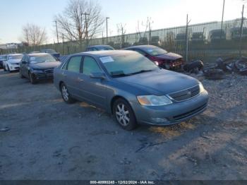  Salvage Toyota Avalon