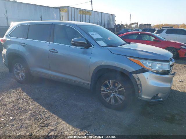  Salvage Toyota Highlander