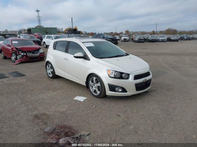  Salvage Chevrolet Sonic