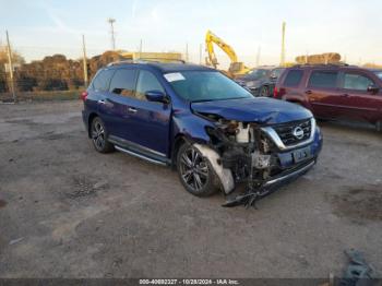  Salvage Nissan Pathfinder