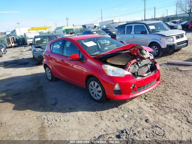  Salvage Toyota Prius c