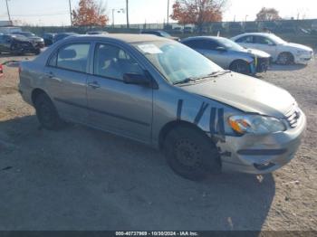  Salvage Toyota Corolla