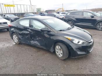  Salvage Hyundai ELANTRA