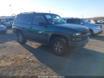  Salvage Chevrolet Tahoe