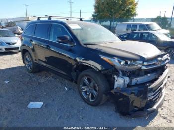  Salvage Toyota Highlander