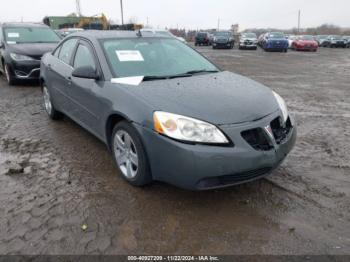  Salvage Pontiac G6