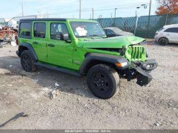  Salvage Jeep Wrangler