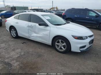  Salvage Chevrolet Malibu