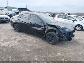  Salvage Hyundai ELANTRA