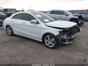  Salvage Mercedes-Benz Cla-class