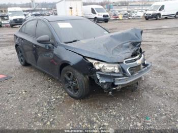  Salvage Chevrolet Cruze