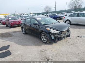  Salvage Hyundai ELANTRA