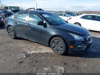  Salvage Chevrolet Cruze