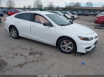  Salvage Chevrolet Malibu