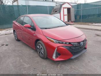  Salvage Toyota Prius Prime