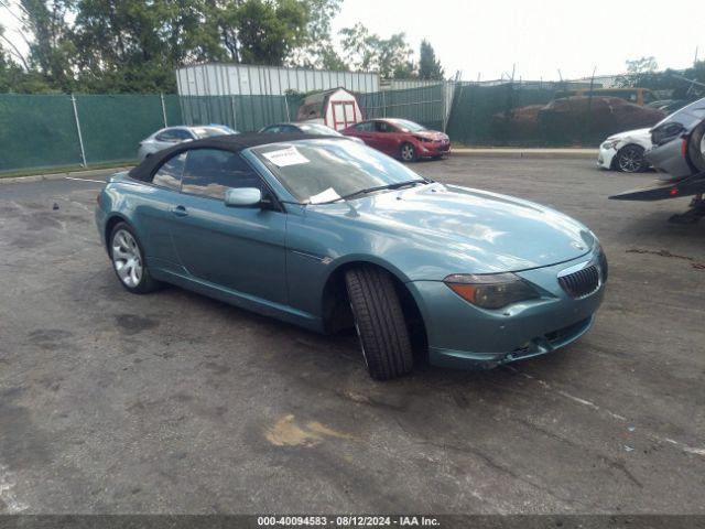  Salvage BMW 6 Series