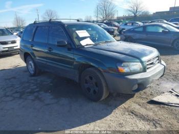  Salvage Subaru Forester