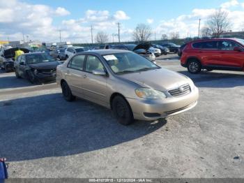  Salvage Toyota Corolla