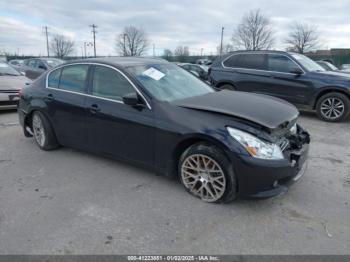  Salvage INFINITI G37x