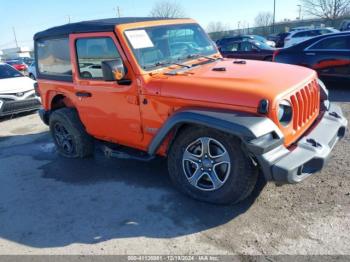  Salvage Jeep Wrangler