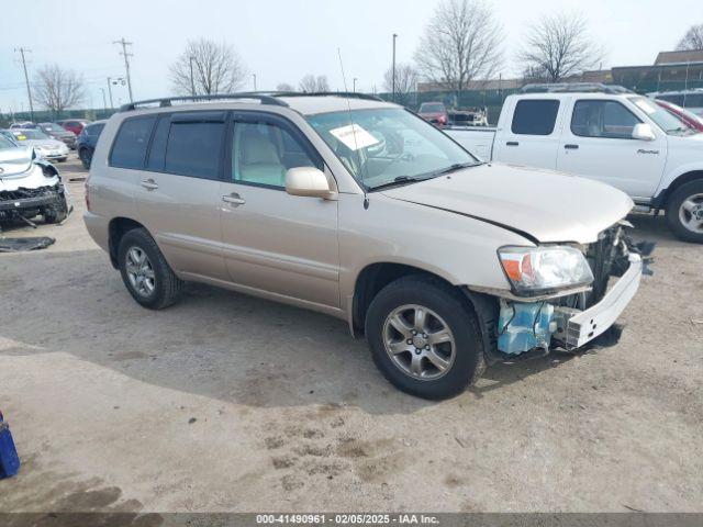  Salvage Toyota Highlander