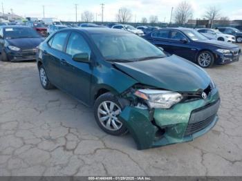  Salvage Toyota Corolla