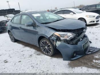  Salvage Toyota Corolla