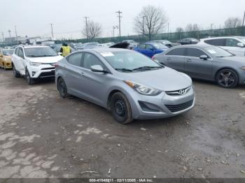  Salvage Hyundai ELANTRA